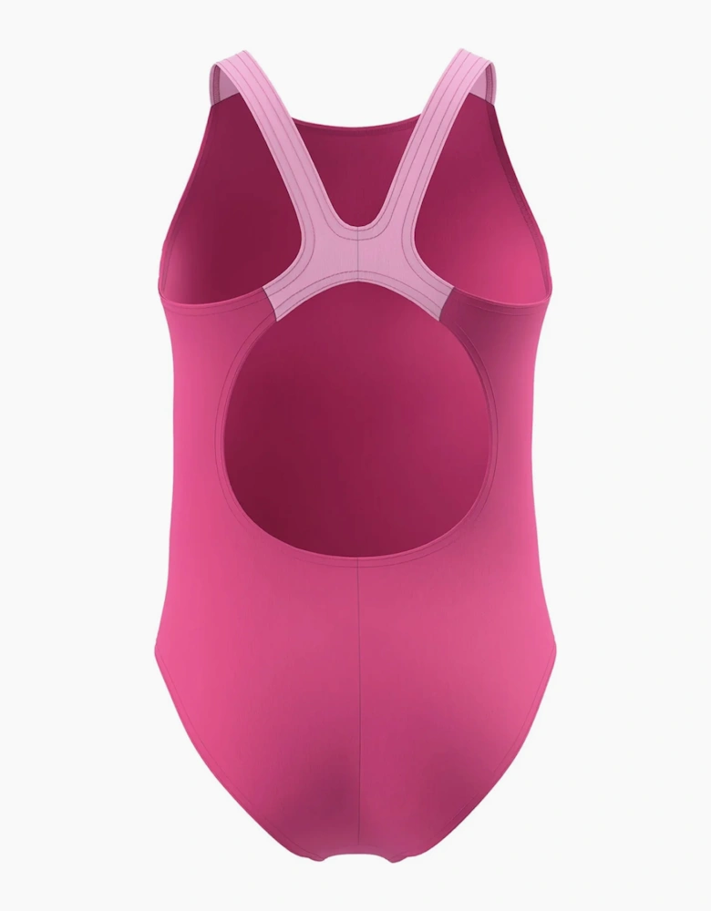Speedo Girls Pulseback Printed One Piece Swimsuit