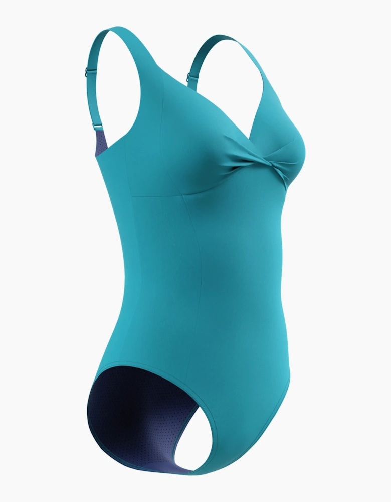 Speedo Womens/Ladies Solid One Piece Swimsuit
