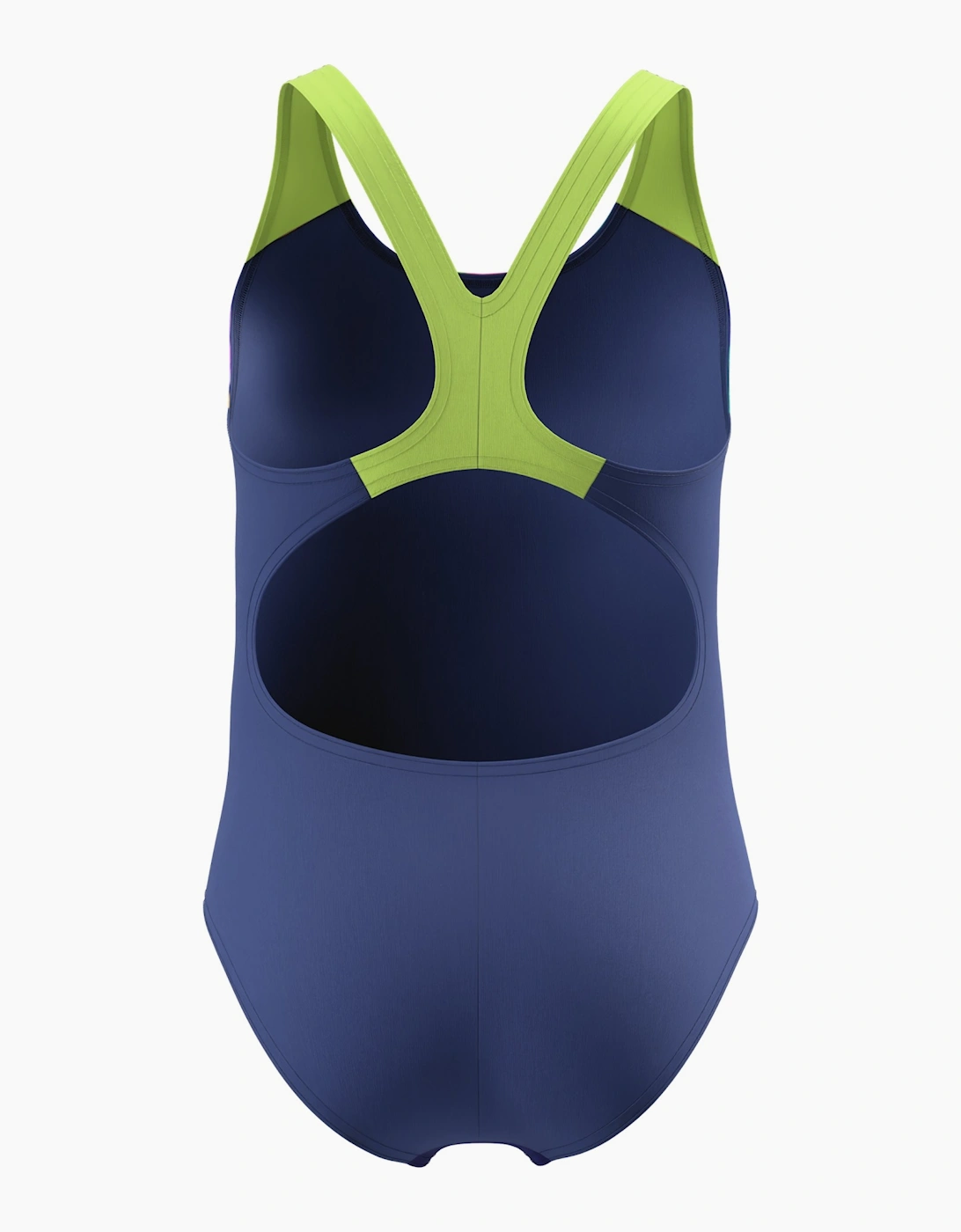 Speedo Girls Abstract Floral Splashback One Piece Swimsuit