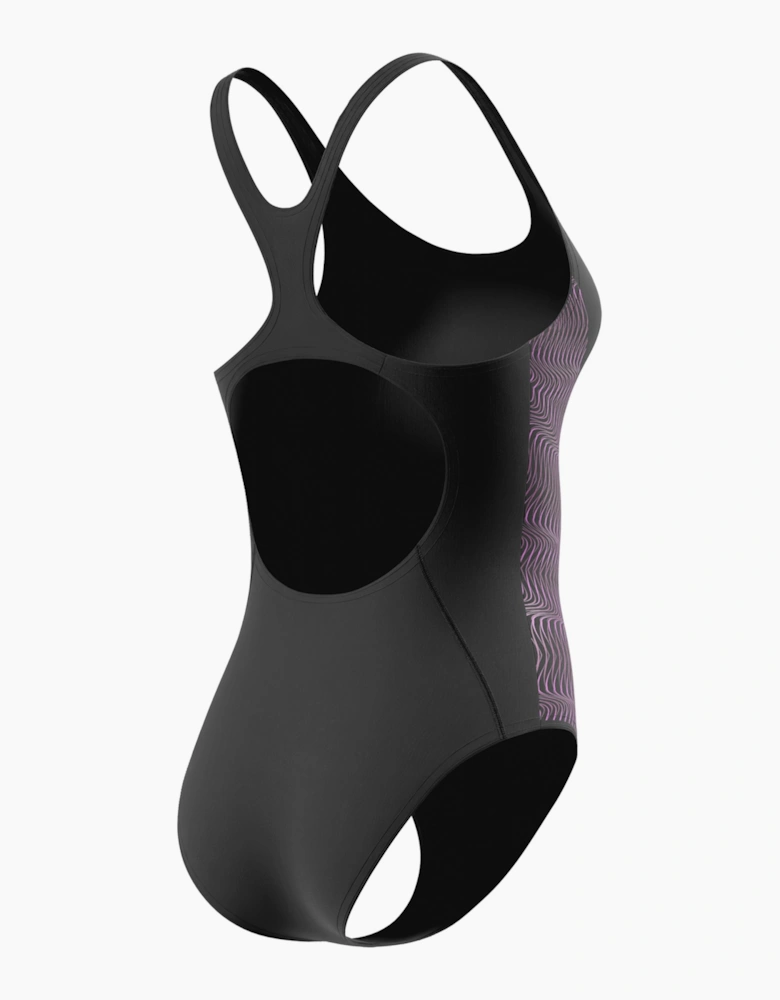 Speedo Womens/Ladies Placement Muscleback One Piece Swimsuit