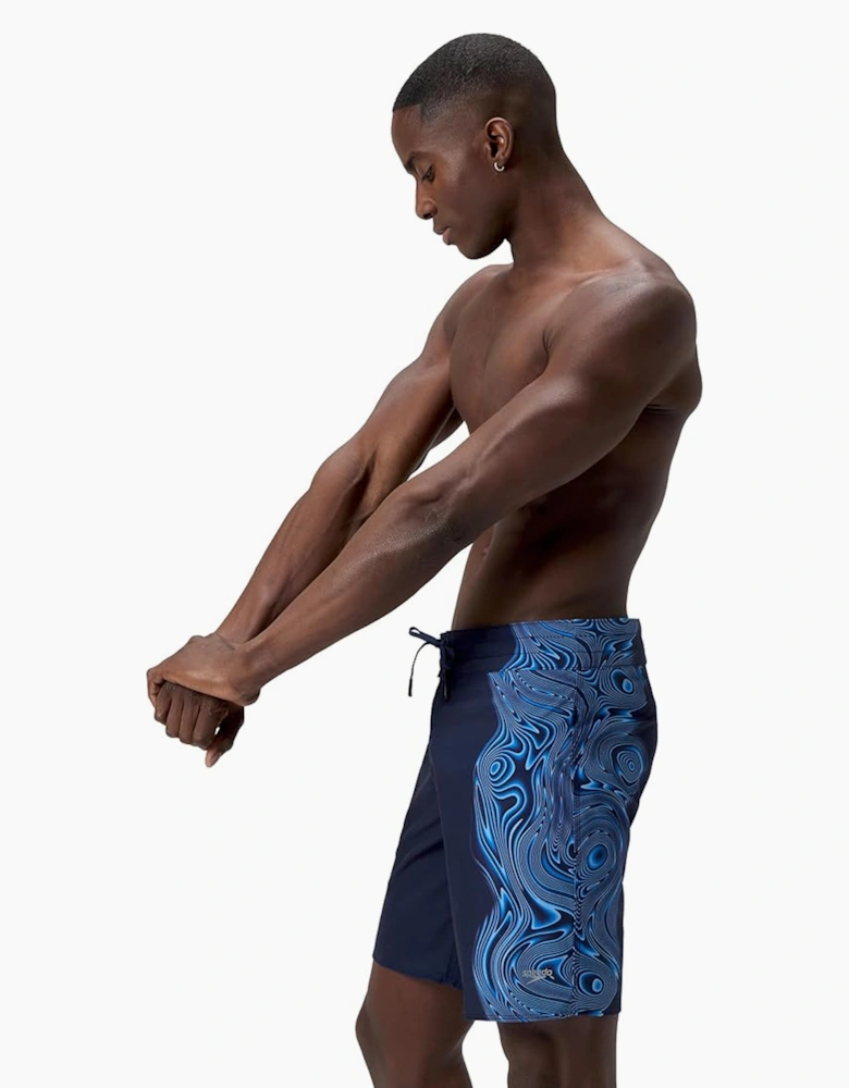 Speedo Mens Lookout Swirl Boardshorts