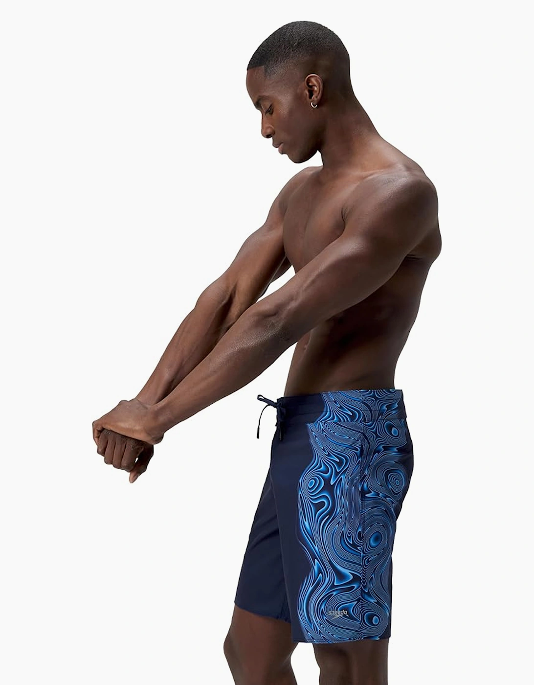 Speedo Mens Lookout Swirl Boardshorts