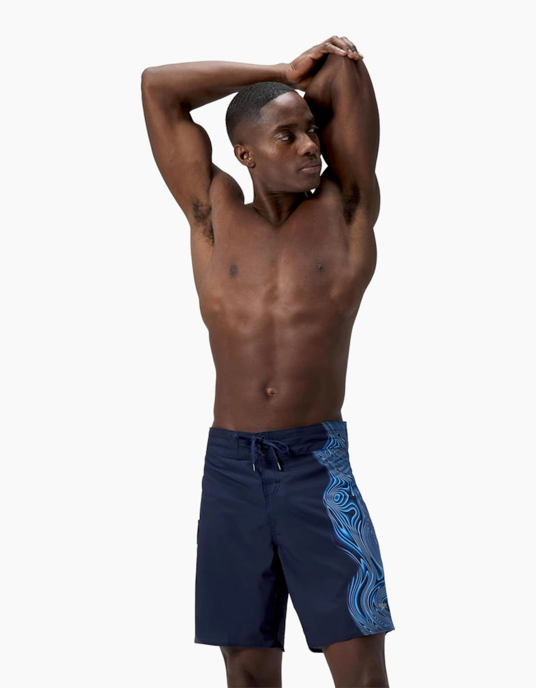 Speedo Mens Lookout Swirl Boardshorts