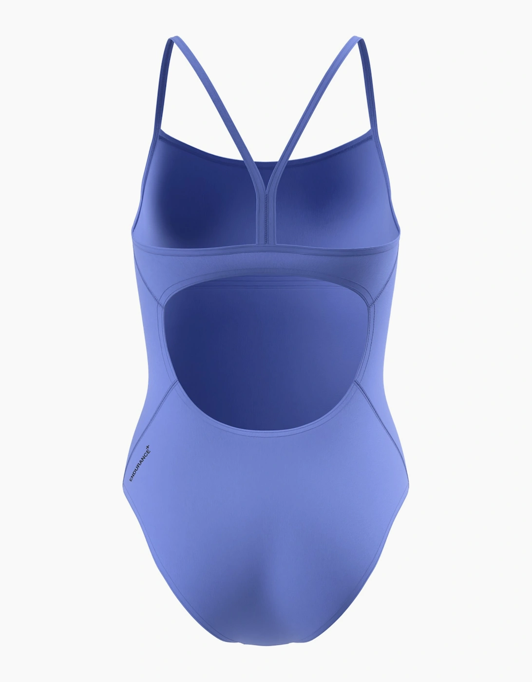 Speedo Womens/Ladies Logo Endurance+ Thin Strap One Piece Swimsuit