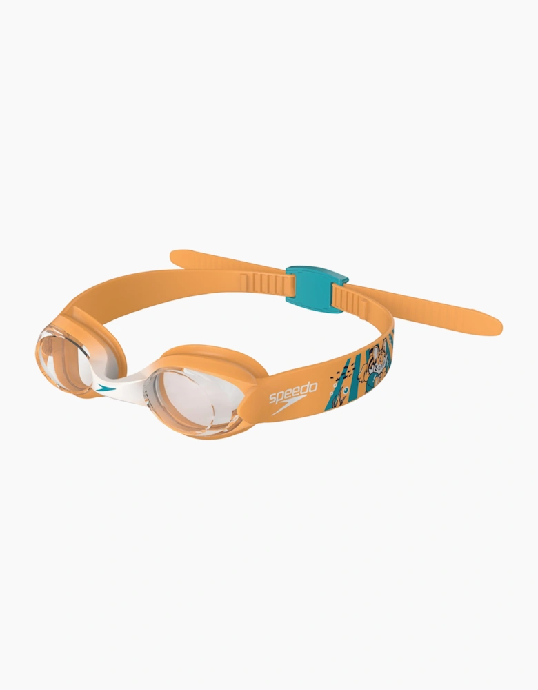 Speedo Childrens/Kids Illusion Tiger Stripe Swimming Goggles