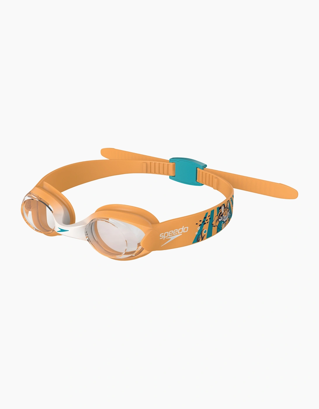 Speedo Childrens/Kids Illusion Tiger Stripe Swimming Goggles