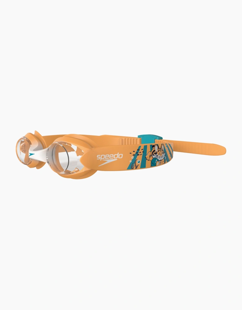 Speedo Childrens/Kids Illusion Tiger Stripe Swimming Goggles