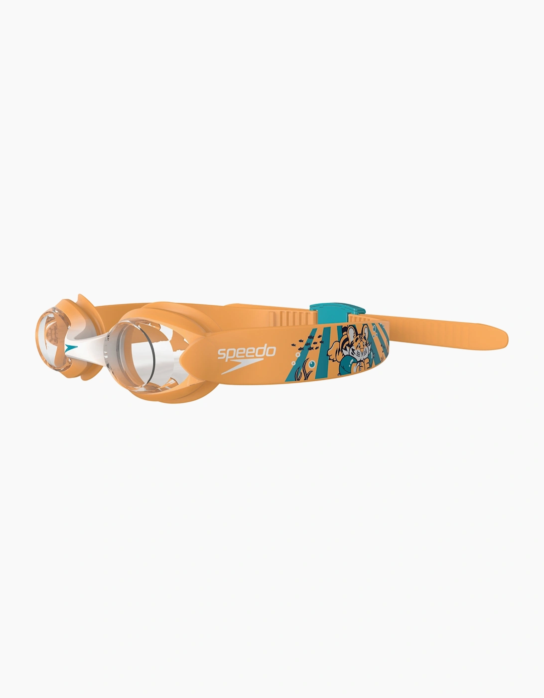 Speedo Childrens/Kids Illusion Tiger Stripe Swimming Goggles