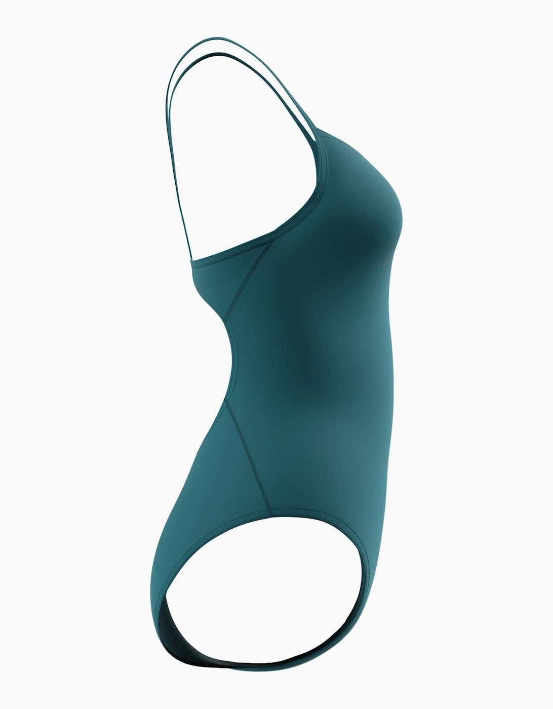 Speedo Womens/Ladies Logo Endurance+ Thin Strap One Piece Swimsuit