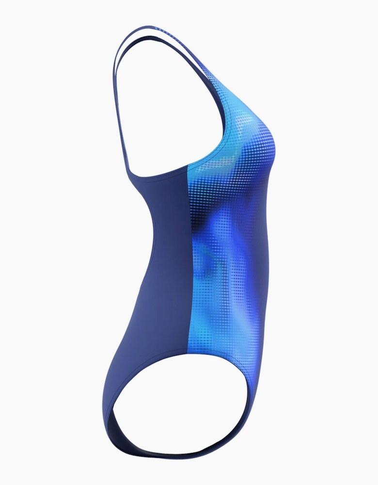 Speedo Womens/Ladies Medalist Printed One Piece Swimsuit