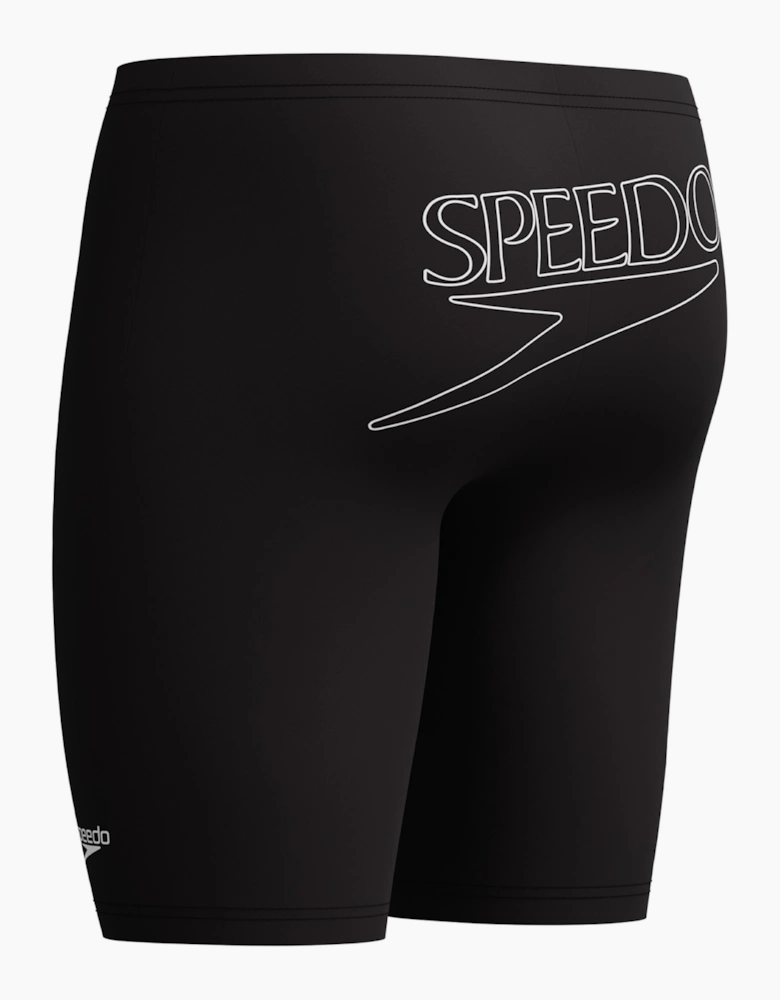 Speedo Mens Logo Endurance+ Jammer Shorts