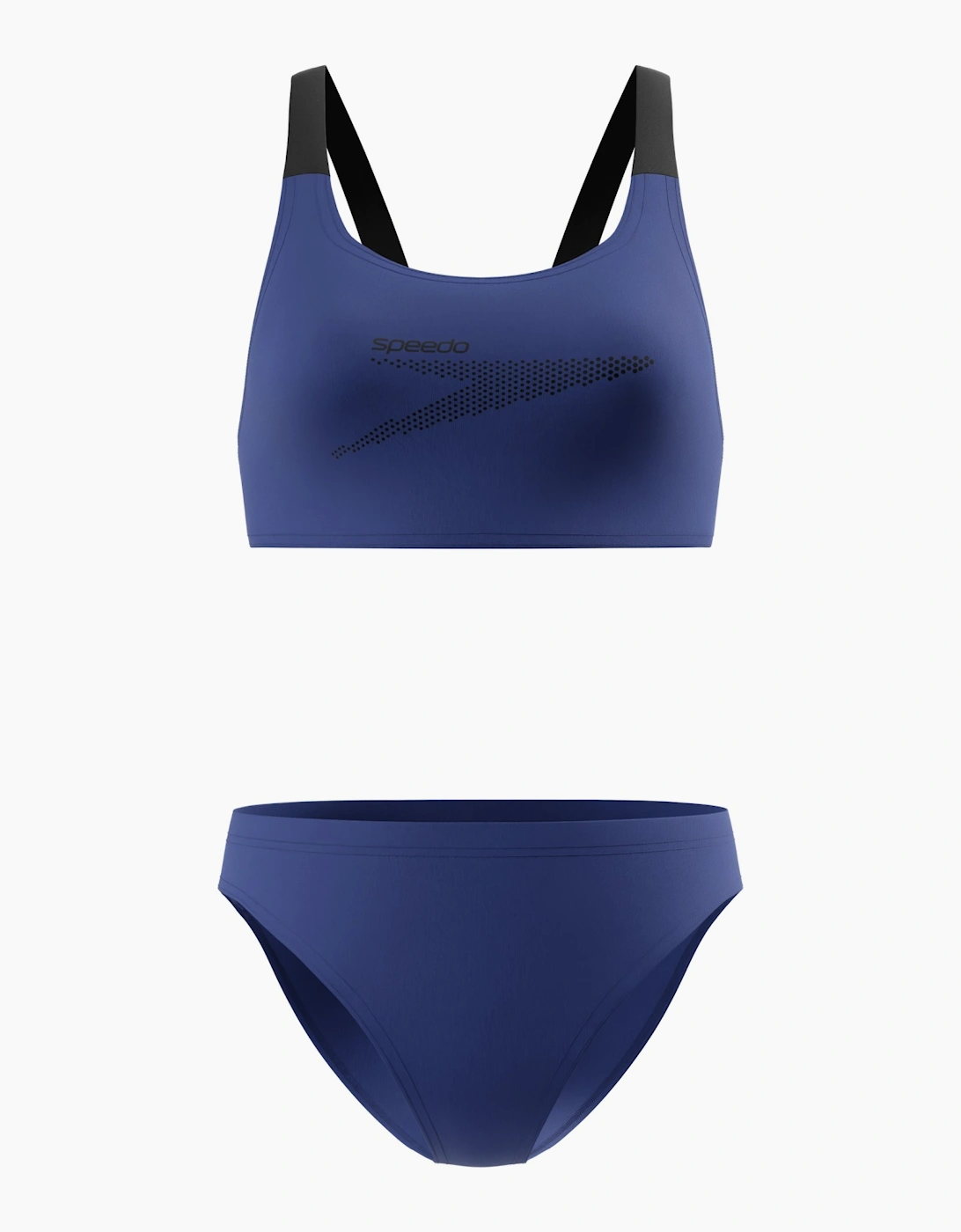 Speedo Womens/Ladies Boom Leaderback Bikini Set