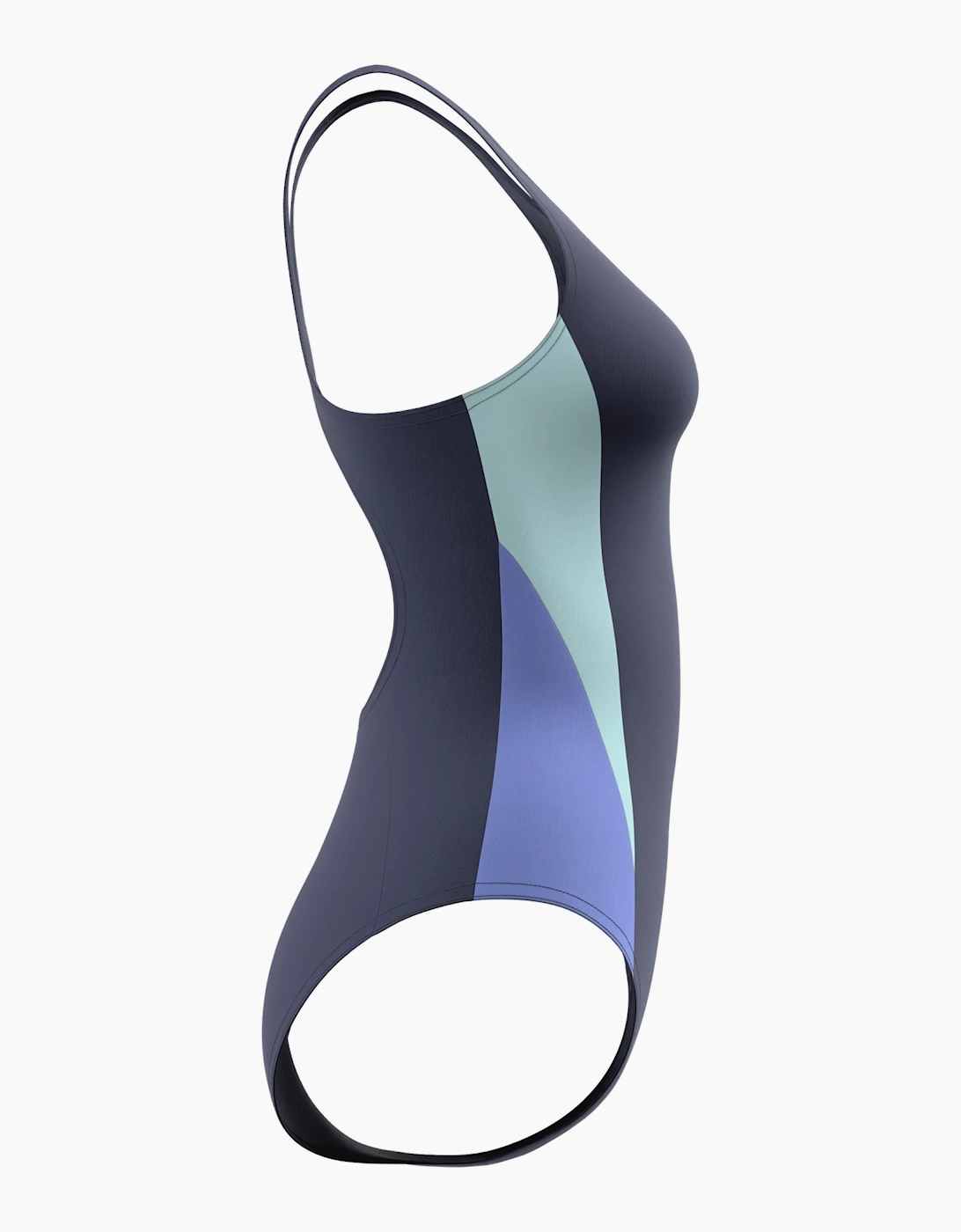 Speedo Womens/Ladies Splice 2.0 Colour Block One Piece Swimsuit