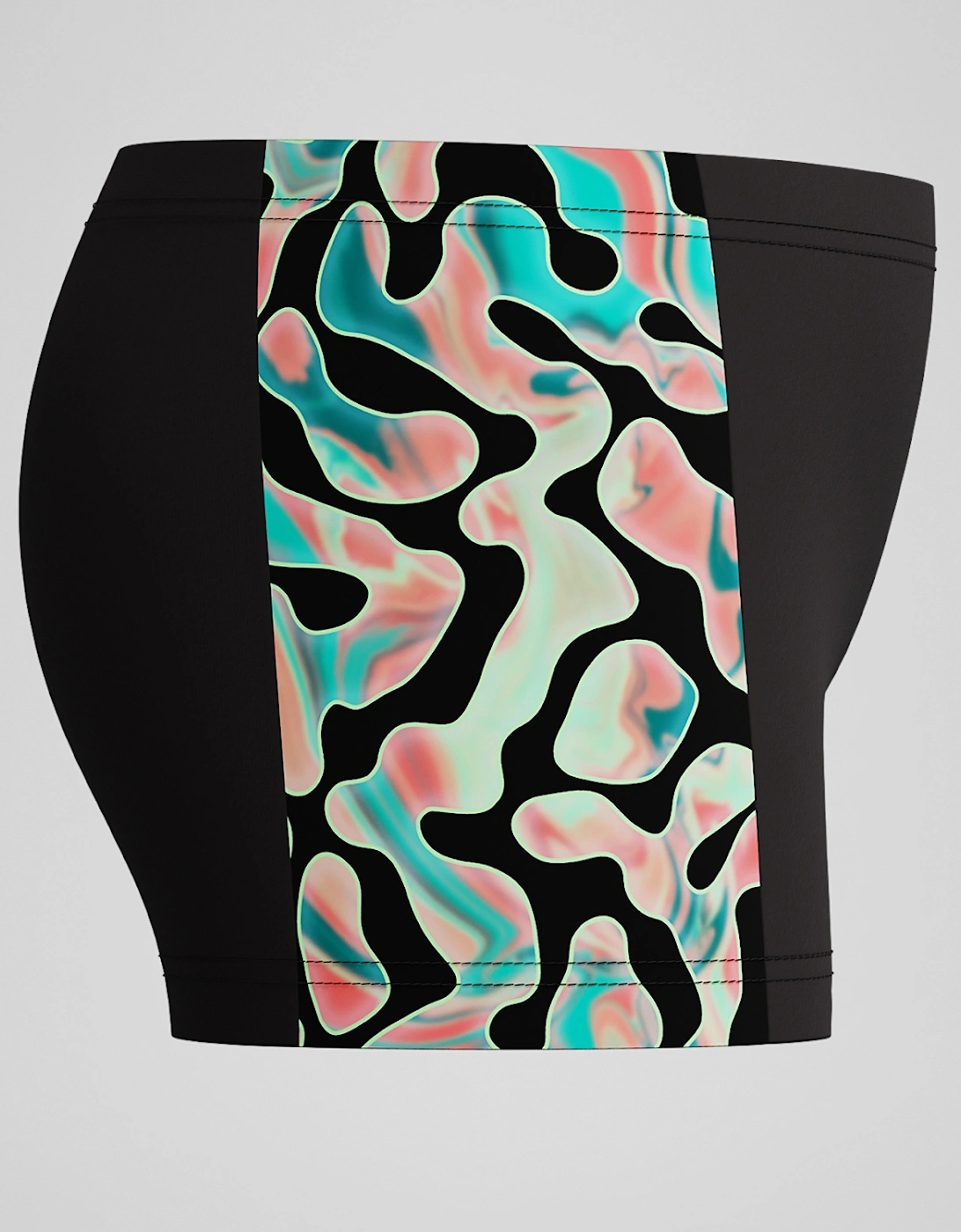 Speedo Boys Aquashort Coral Endurance+ Digital Print Swim Shorts