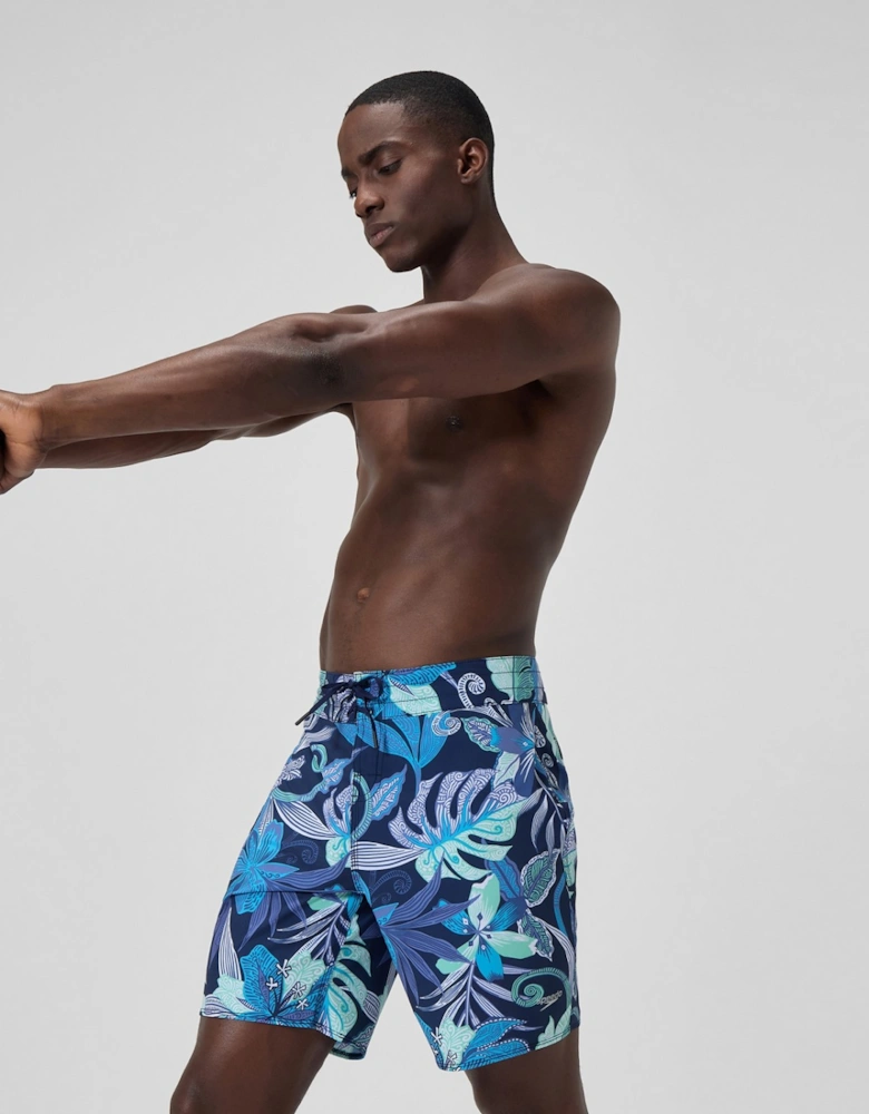 Speedo Mens Lookout Floral Swim Shorts
