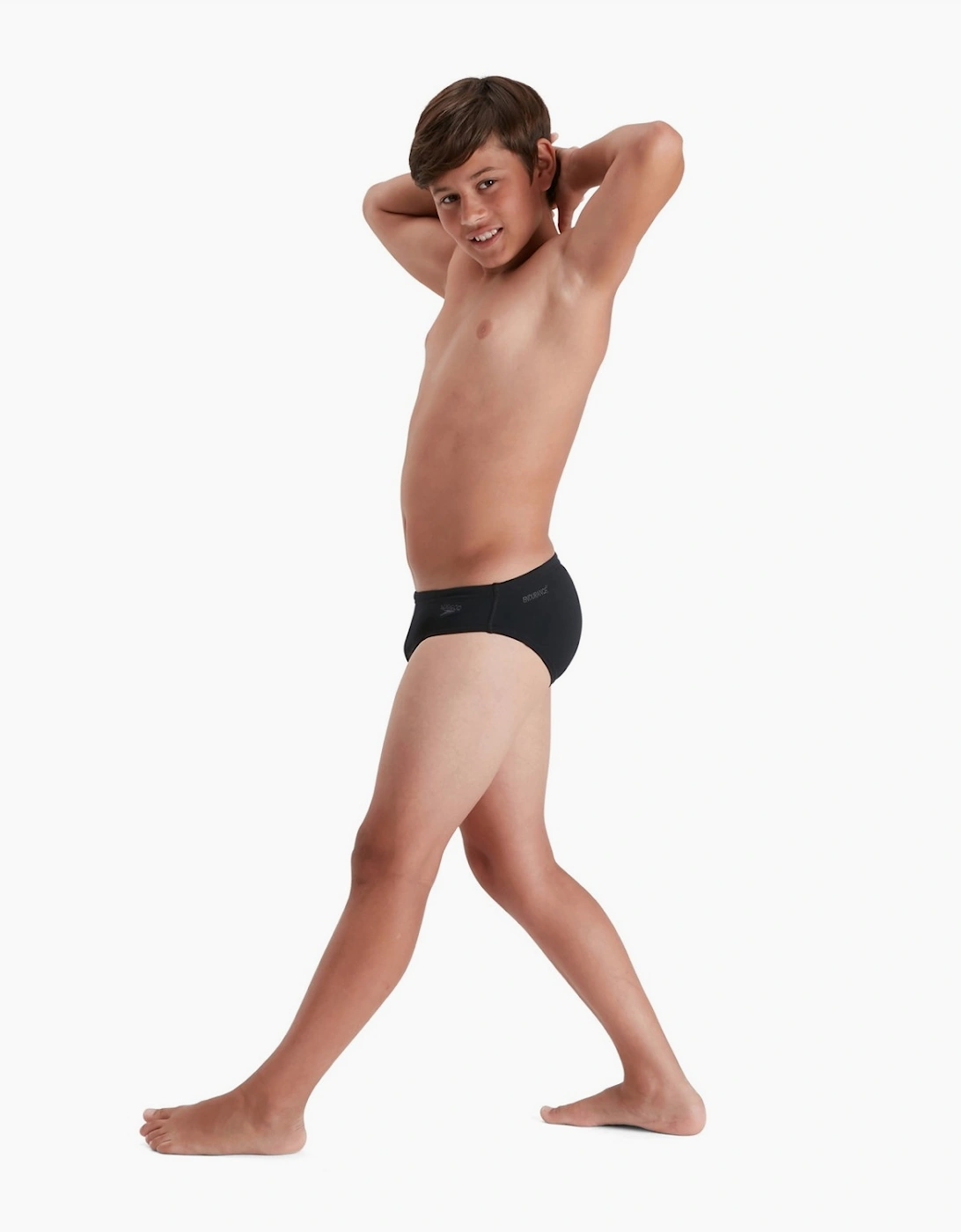 Speedo Boys Logo Eco Endurance+ Swim Briefs