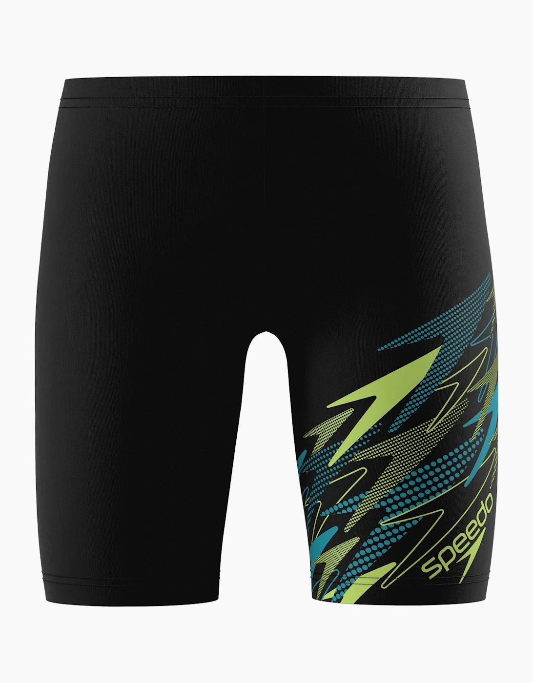 Speedo Boys Medley Repeat Logo Eco EnduraFlex Jammer Shorts