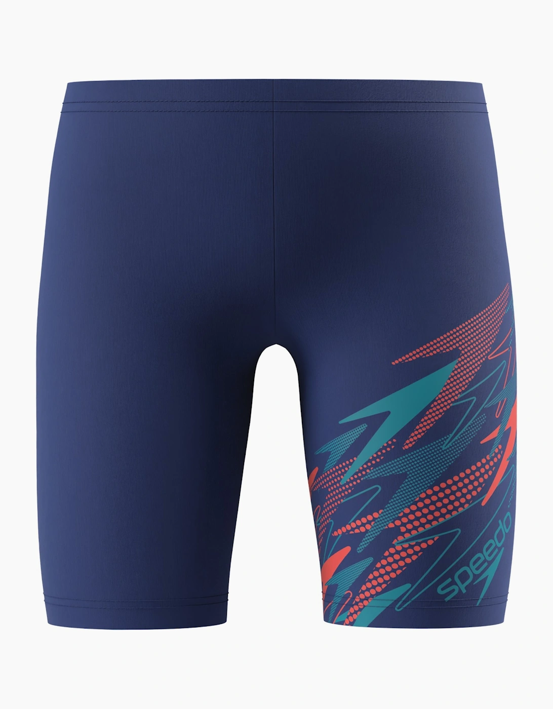 Speedo Boys Medley Repeat Logo Eco EnduraFlex Jammer Shorts