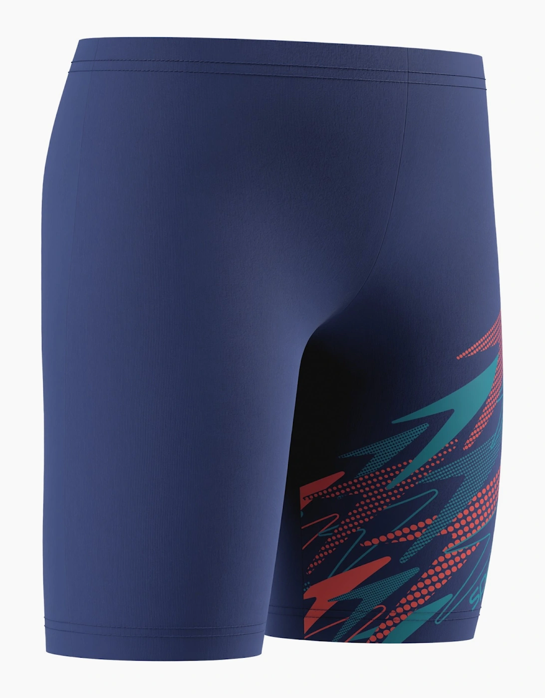 Speedo Boys Medley Repeat Logo Eco EnduraFlex Jammer Shorts