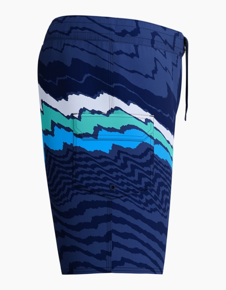 Speedo Mens Lookout Wave Pattern Swim Shorts