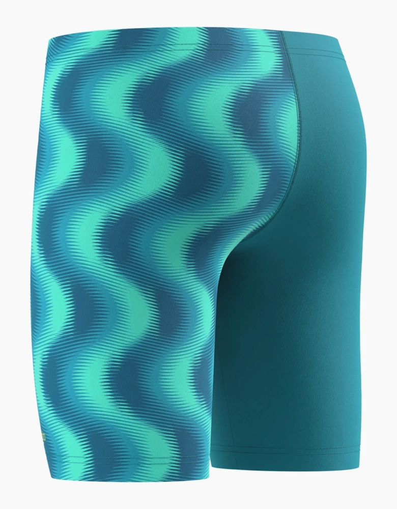 Speedo Boys Wave Pattern V-Cut Jammer Shorts