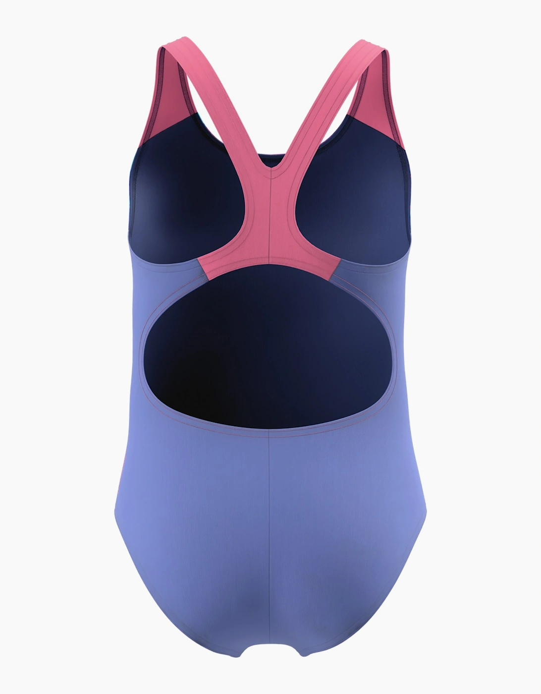 Speedo Girls Blur Paint Endurance+ Splashback One Piece Swimsuit