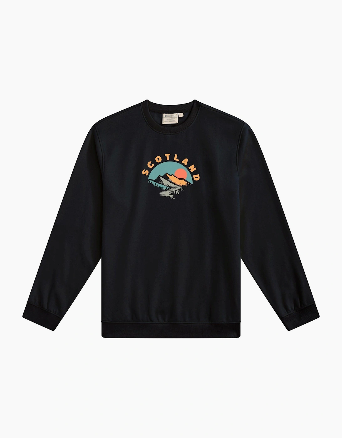 Mountain Warehouse Mens Scotland Graphic Crew Neck Sweatshirt