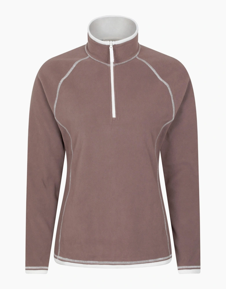 Mountain Warehouse Womens/Ladies Montana Half Zip Fleece Top