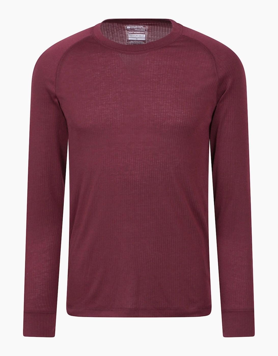 Mountain Warehouse Mens Talus Round Neck Long-Sleeved Thermal Top