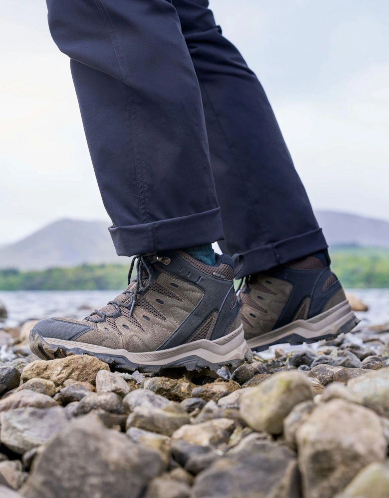 Mountain Warehouse Mens Rapid Suede Hiking Boots