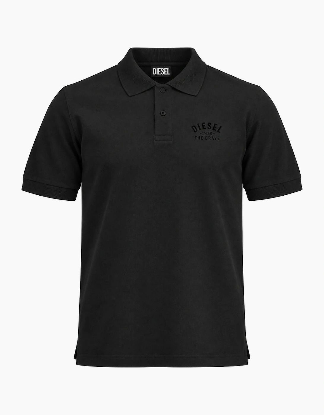 Diesel T-Smith 260105 Off Black Men's Polo Shirt