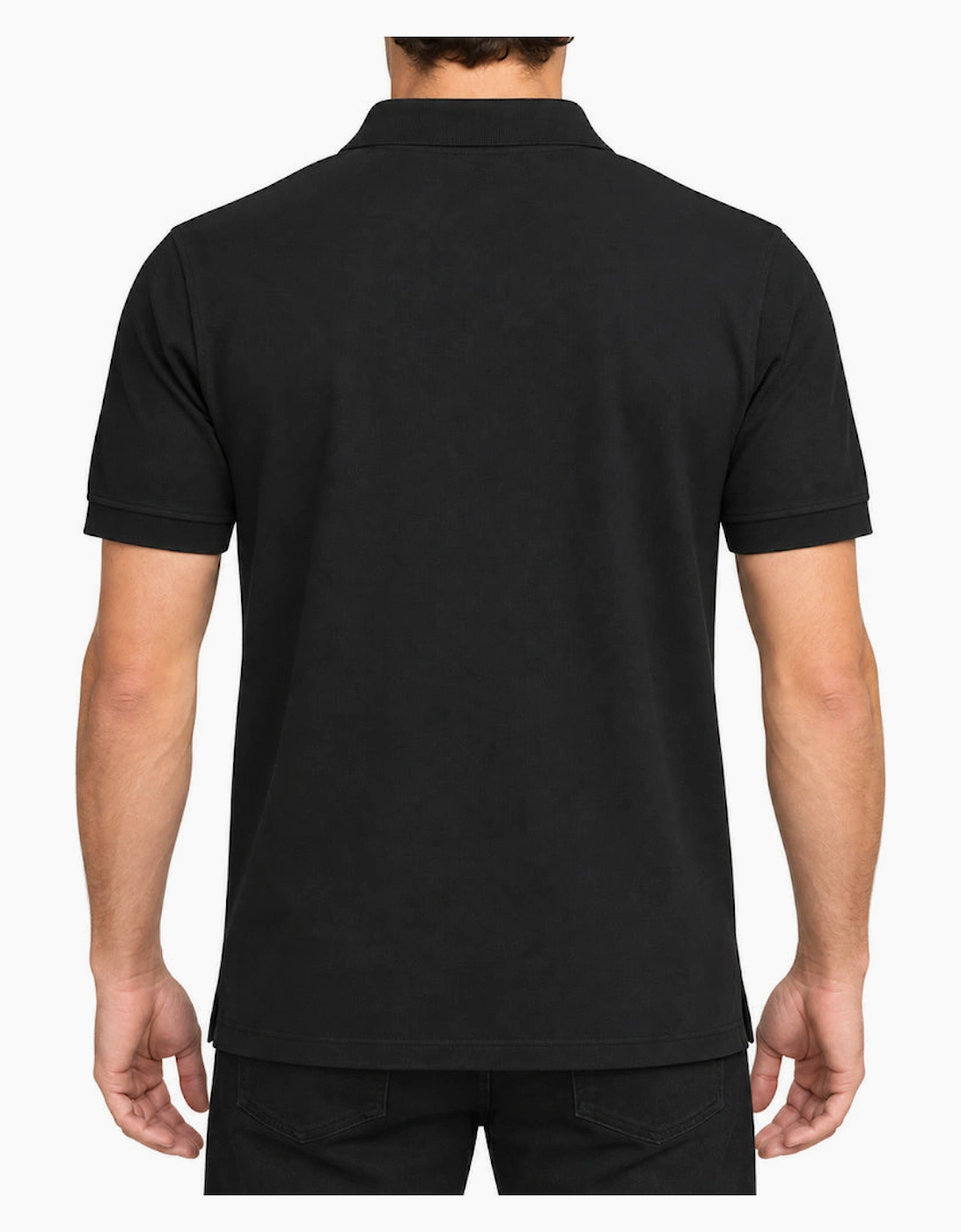 Diesel T-Smith 260105 Off Black Men's Polo Shirt