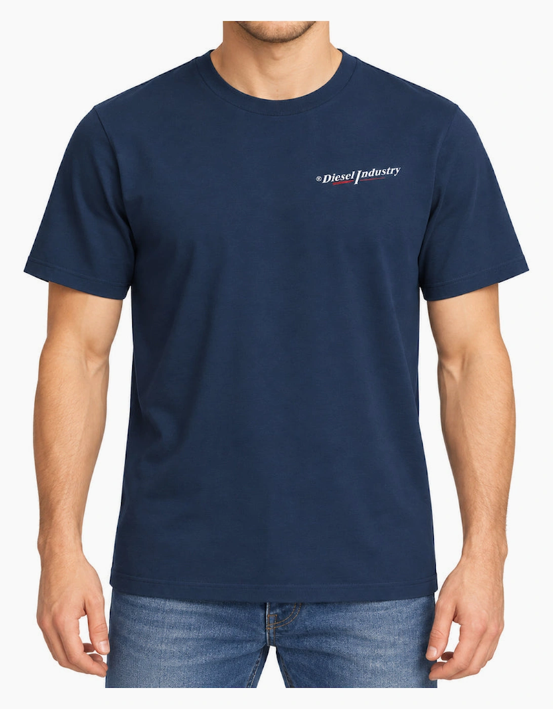Diesel T-Just Small Ind Off Navy Blue Men's T-Shirt