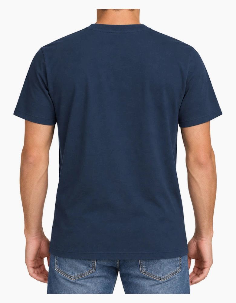 Diesel T-Just Small Ind Off Navy Blue Men's T-Shirt