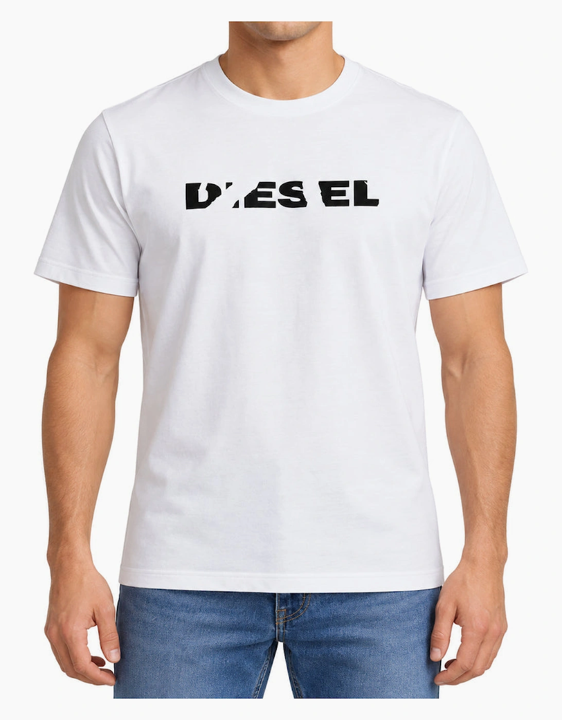 Diesel T-Just 250232 Off White Men's T-Shirt