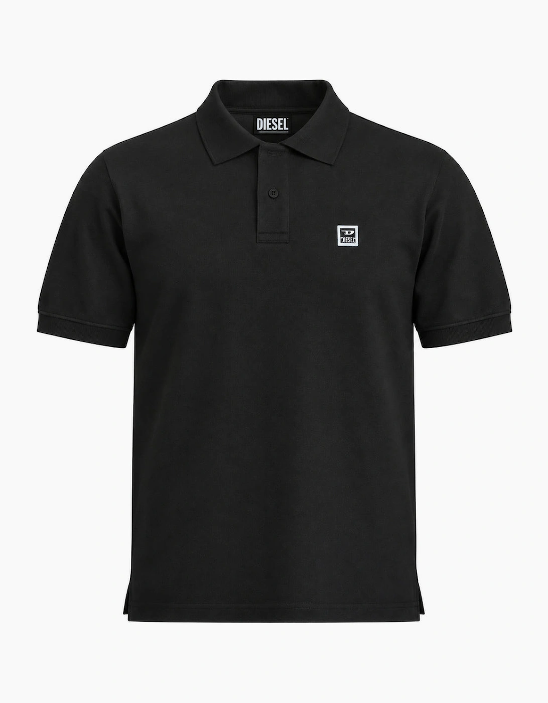 Diesel T-Smith 250104 Off Black Men's Polo Shirt