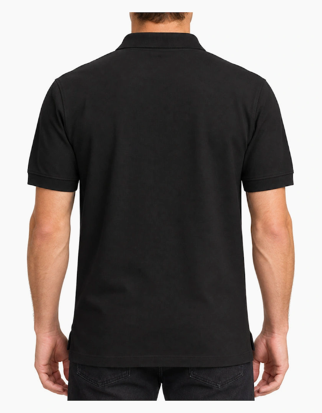 Diesel T-Smith 250104 Off Black Men's Polo Shirt