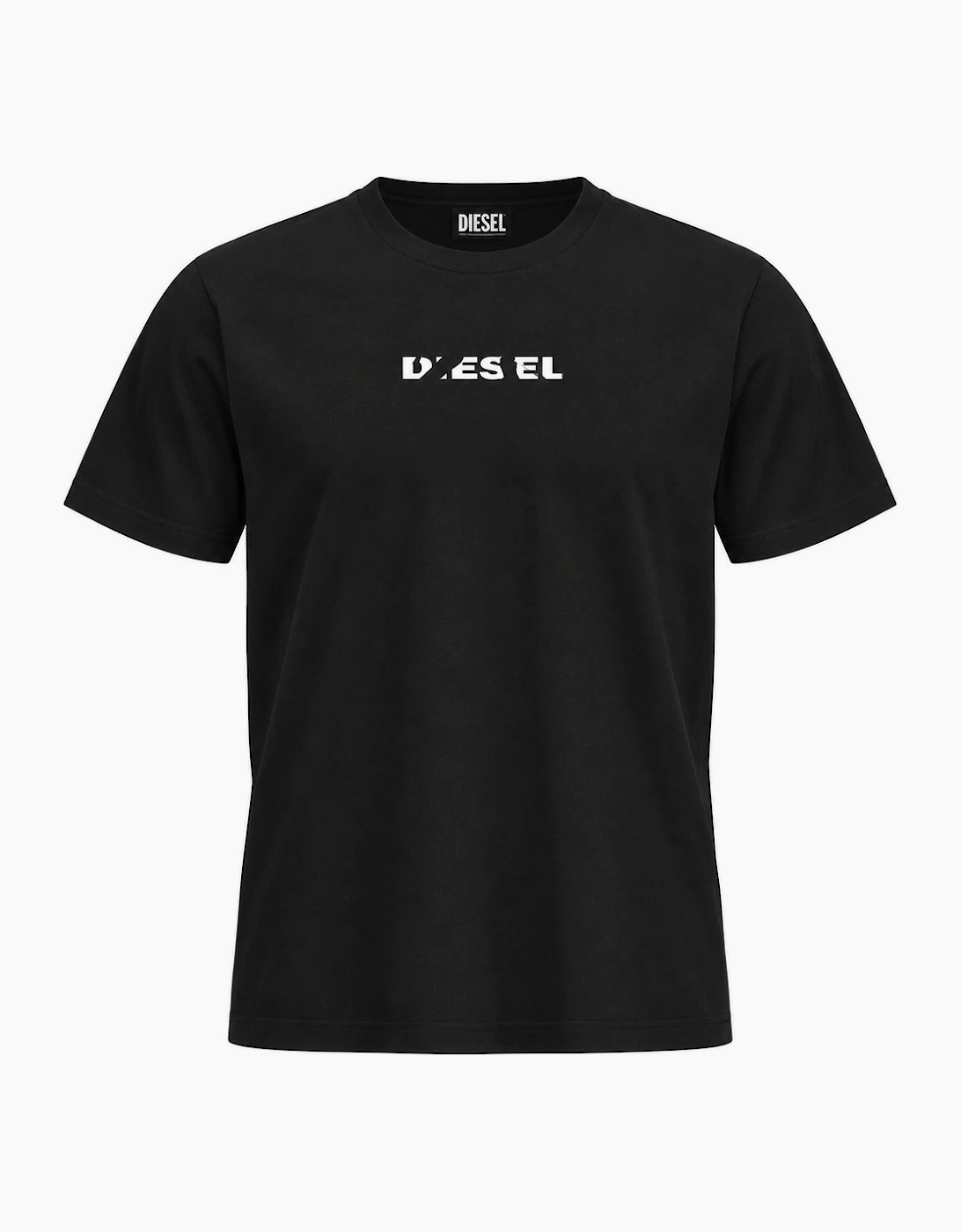 Diesel T-Just 250231 Off Black Men's T-Shirt