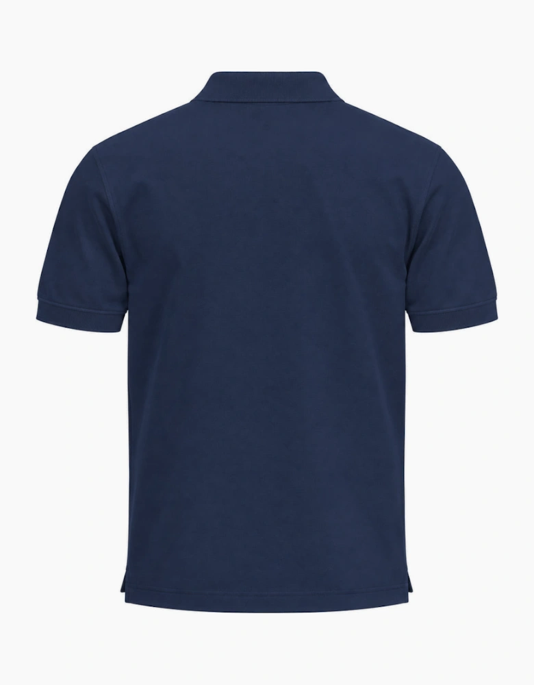Diesel T-Smith 260105 Off Navy Blue Men's Polo Shirt