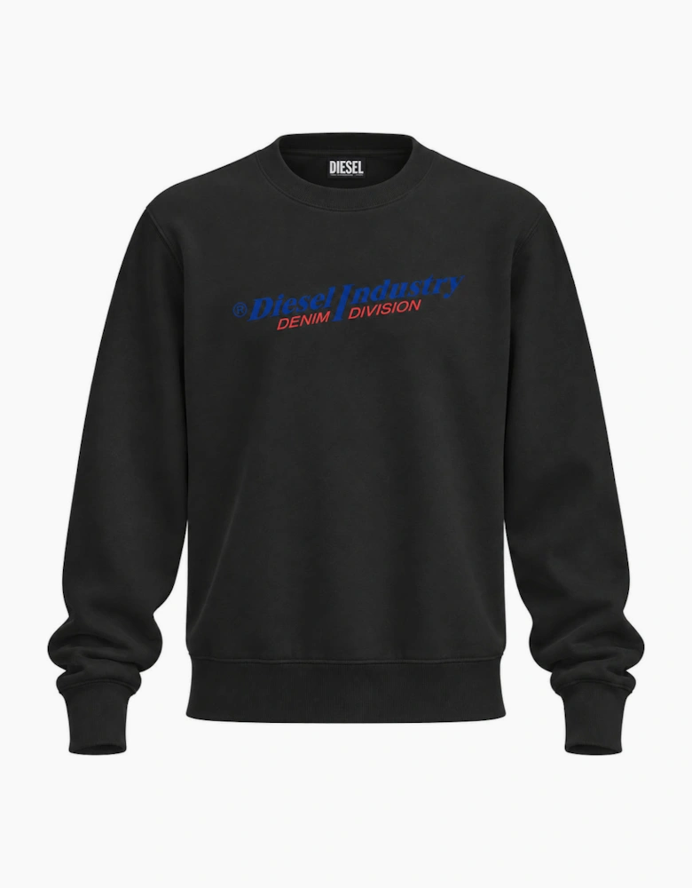 Diesel S-Ginn New Industries Black Men's Sweatshirt