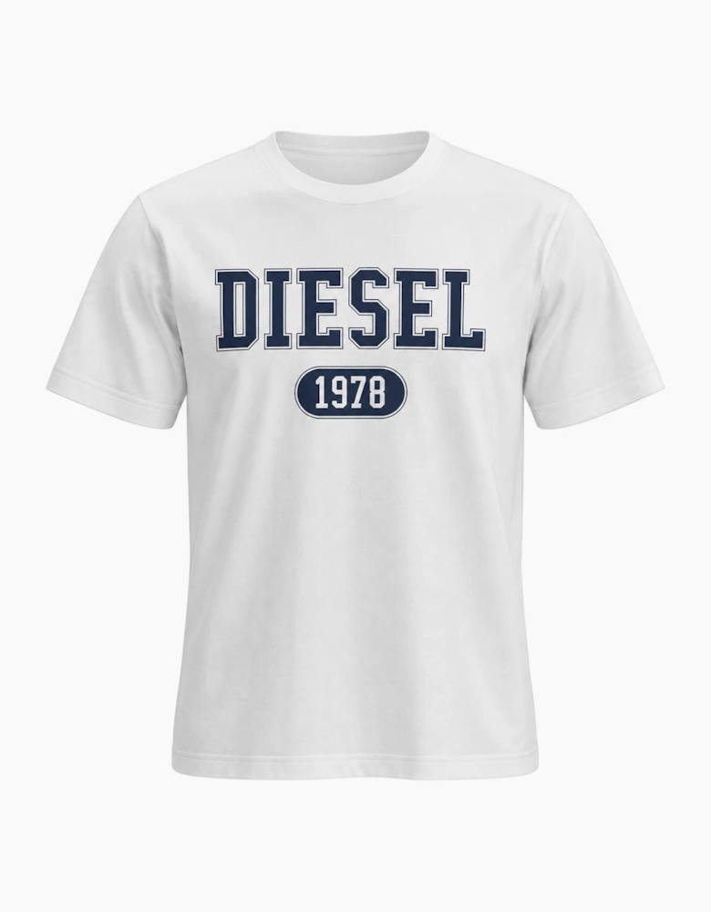 Diesel T-Diegor 1-A White Men's T-Shirt