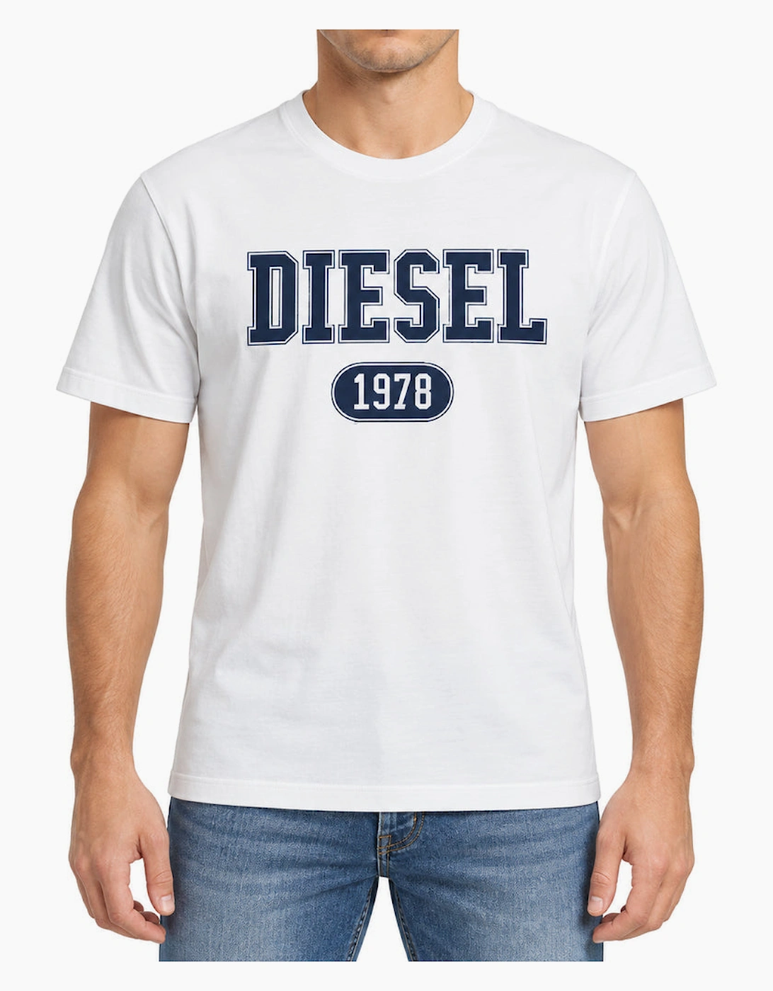 Diesel T-Diegor 1-A White Men's T-Shirt