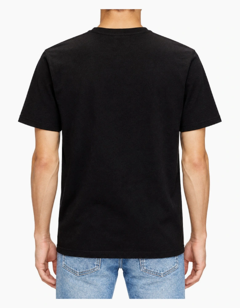 Diesel T-Just 250232 Off Black Men's T-Shirt