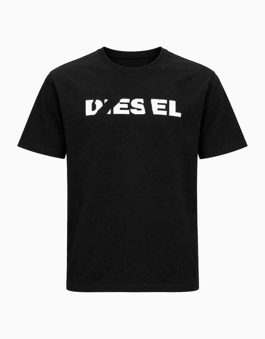 Diesel T-Just 250232 Off Black Men's T-Shirt