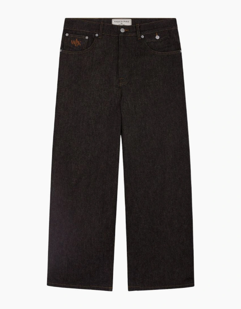 Walk In Paris Raw Denim Baggy Jeans