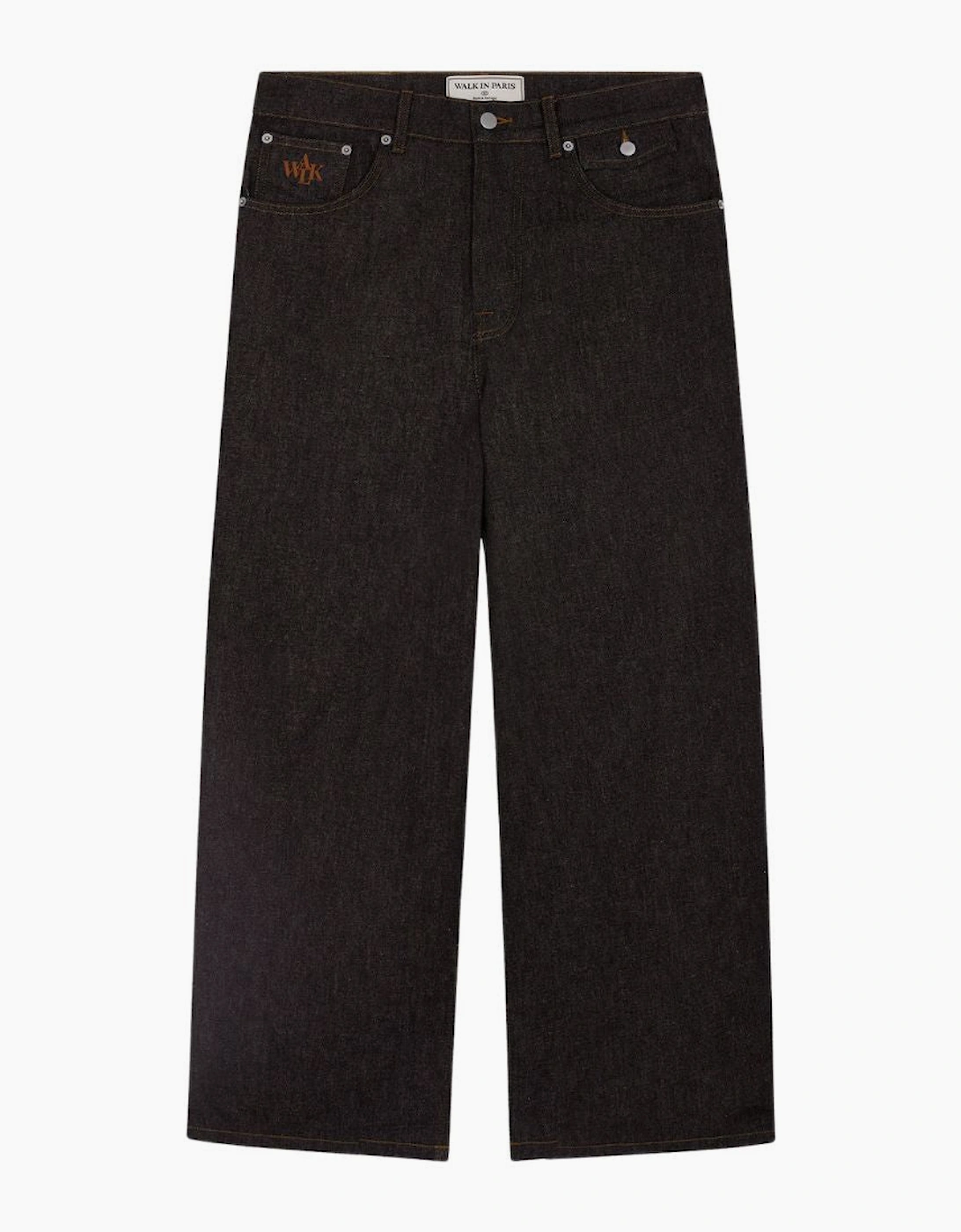 Walk In Paris Raw Denim Baggy Jeans