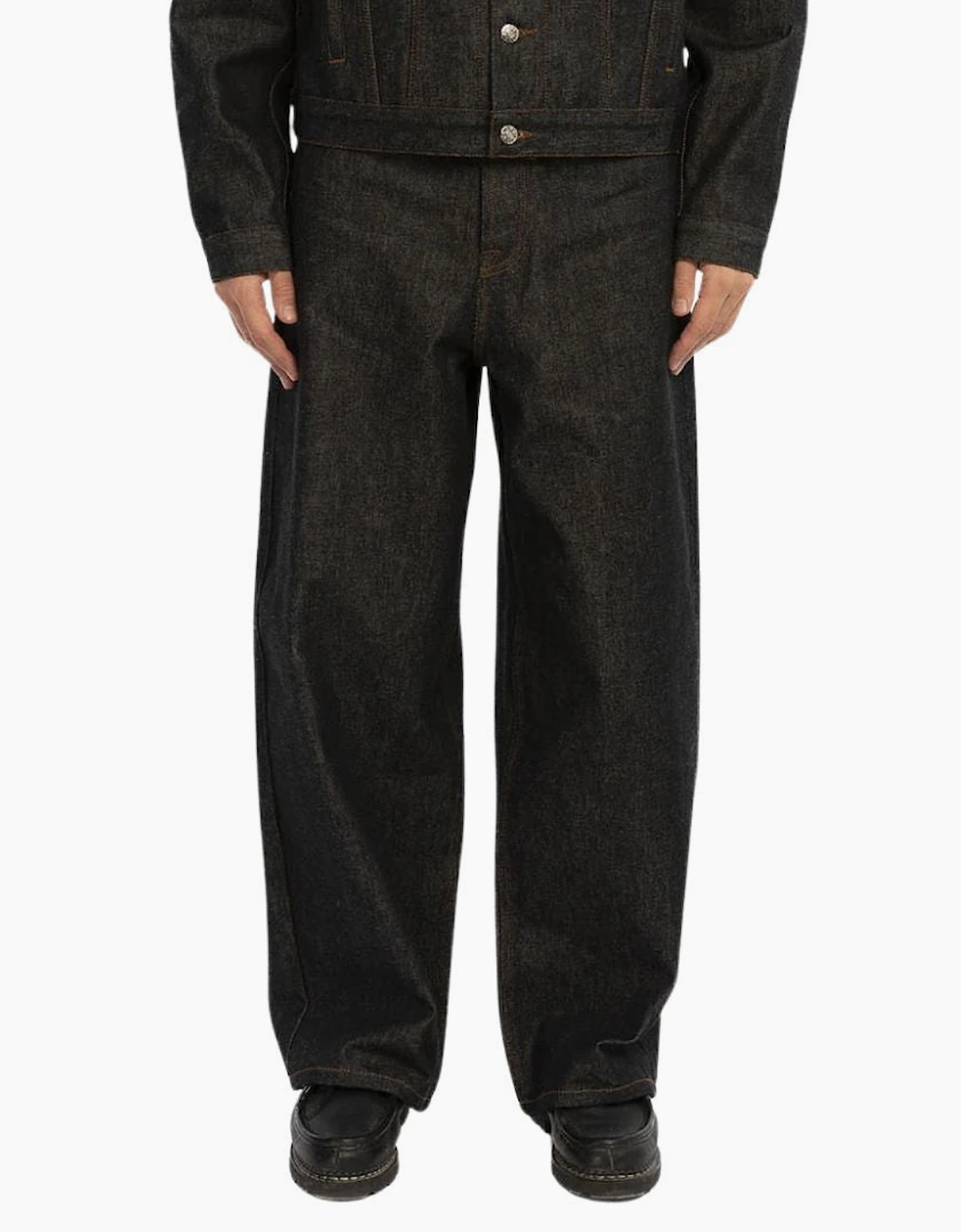Walk In Paris Raw Denim Baggy Jeans
