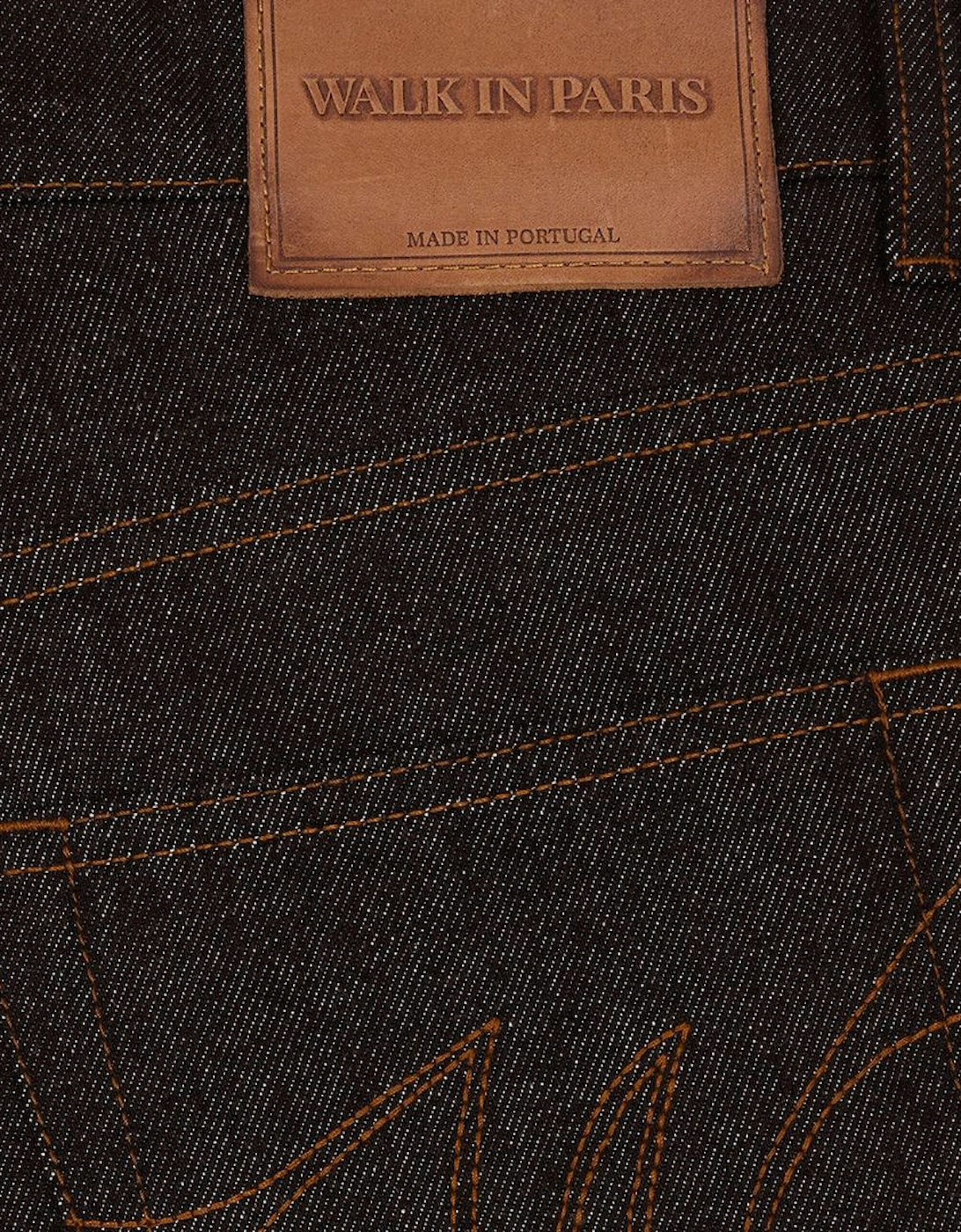 Walk In Paris Raw Denim Baggy Jeans