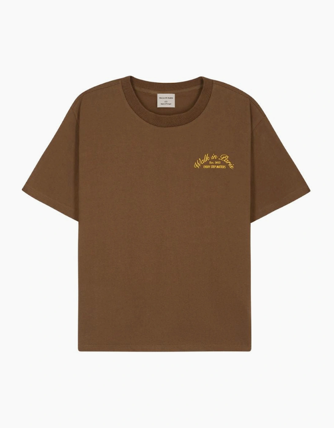 Walk In Paris Signature Brown t-shirt