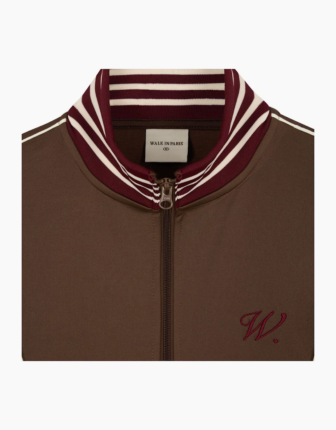 Walk In Paris Brown Club Track Jacket